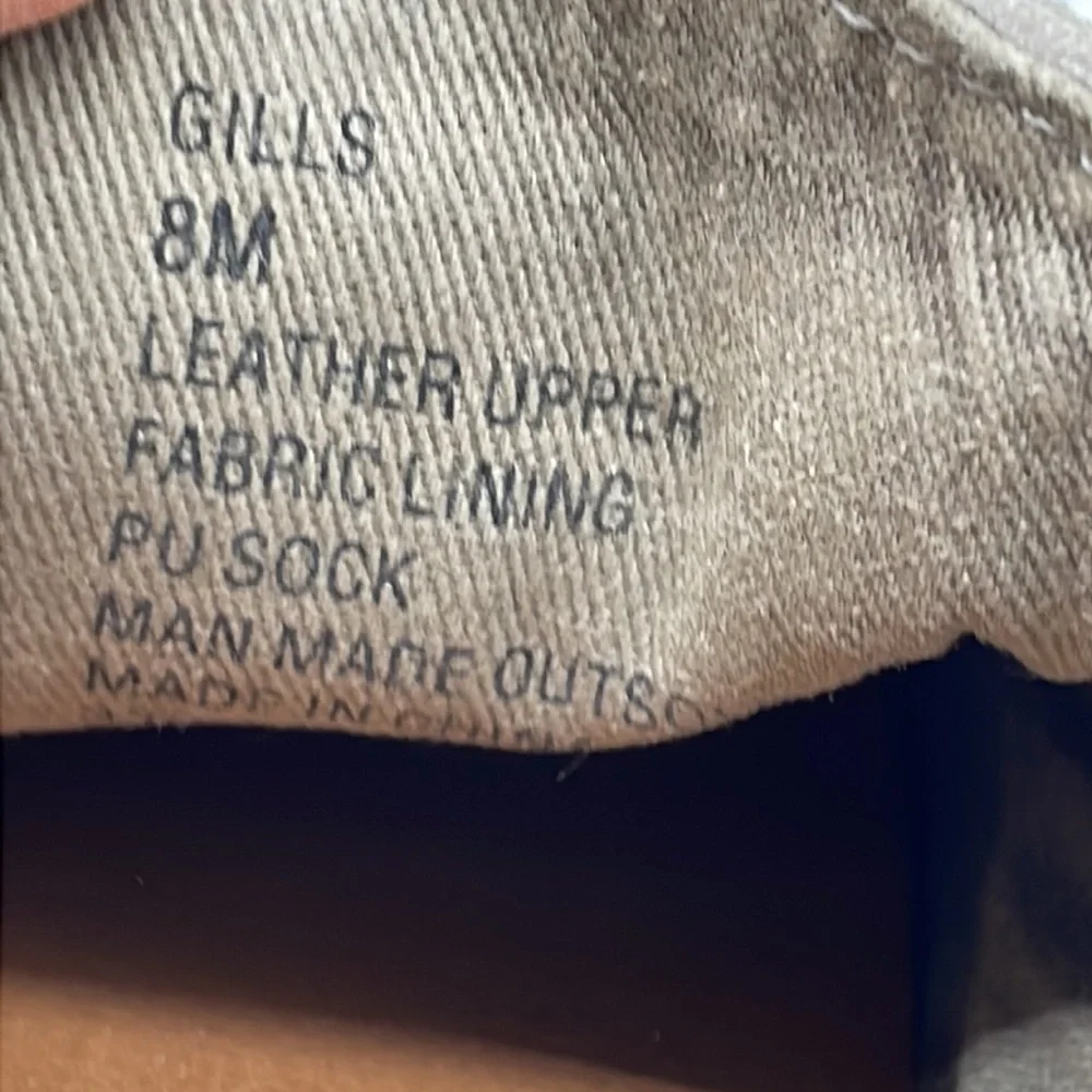 Steve Madden Slip on Sneaker Grey Leather Style:  Gills Sz 8 - Picture 7 of 7